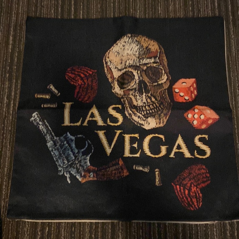 Las Vegas pillow case